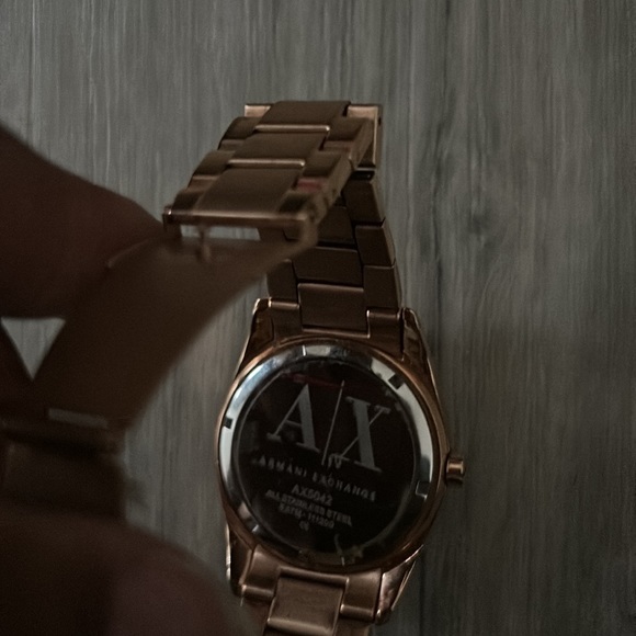 Armani Exchange AX watch. Rose gold - Picture 3 of 4